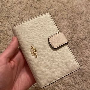 Coach white Wallet